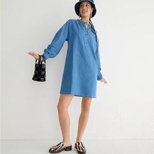 J. Crew Indigo Mini Dress